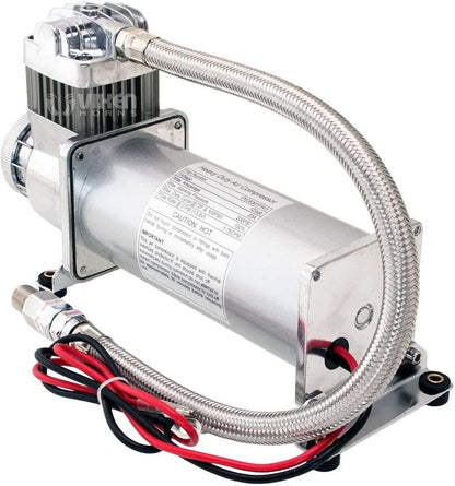 Vixen Horns Heavy Duty Onboard Air Compressor 200 PSI.Universal Replacement for Truck/Car Train Horn/Suspension/Ride/Bag kit/System. Fits All 12v Vehicles like Semi/Pickup Trucks/Jeep VXC8301PRO