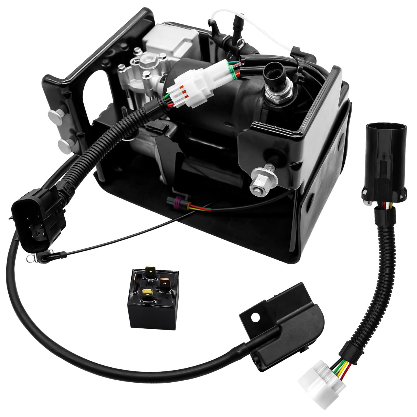 23316154 Air Ride Suspension Compressor Pump Fit for Cadillac Escalade ESV, for Chevy Suburban Tahoe, for GMC Yukon XL 2015-2020, OE Replace 22797525, 23282712, 23232591