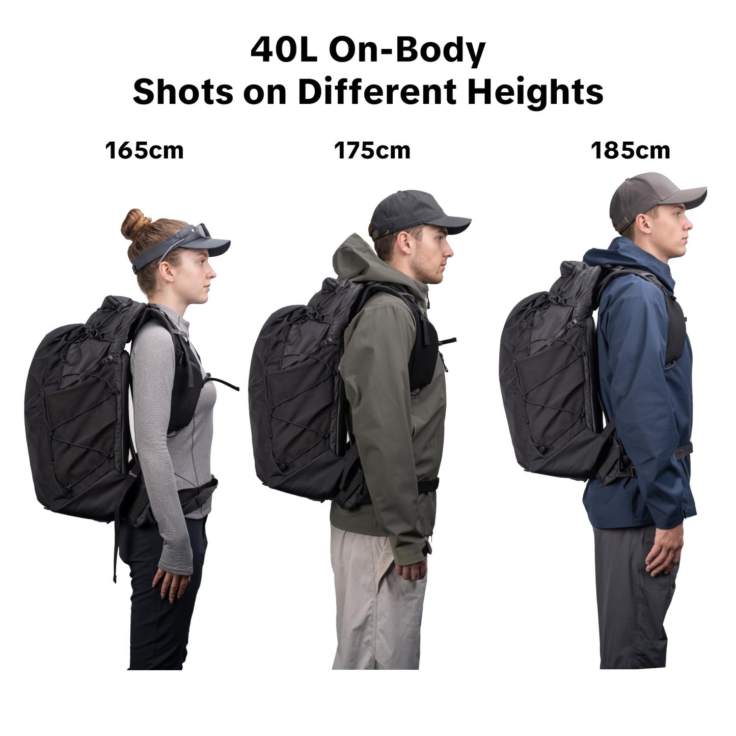 PGYTECH OnePro Ultralight Camera Backpack, Expandable Camera Bag 40L for Photographers, Outdoor Travel Bag with Dividers and 16" Laptop Sleeve, Compatible with DSLR/Drones/Mirrorless (Space Black)