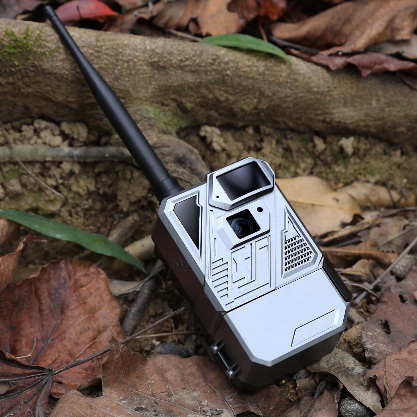 Zleo Lifetime Data-Free Cellular Hunting Trail Camera - Wildlife Game Cam Without Subscription - Remote Live Feed - Motion Activated - Low Glow IR - Solar Power - IP66 Waterproof - No Monthly Fee