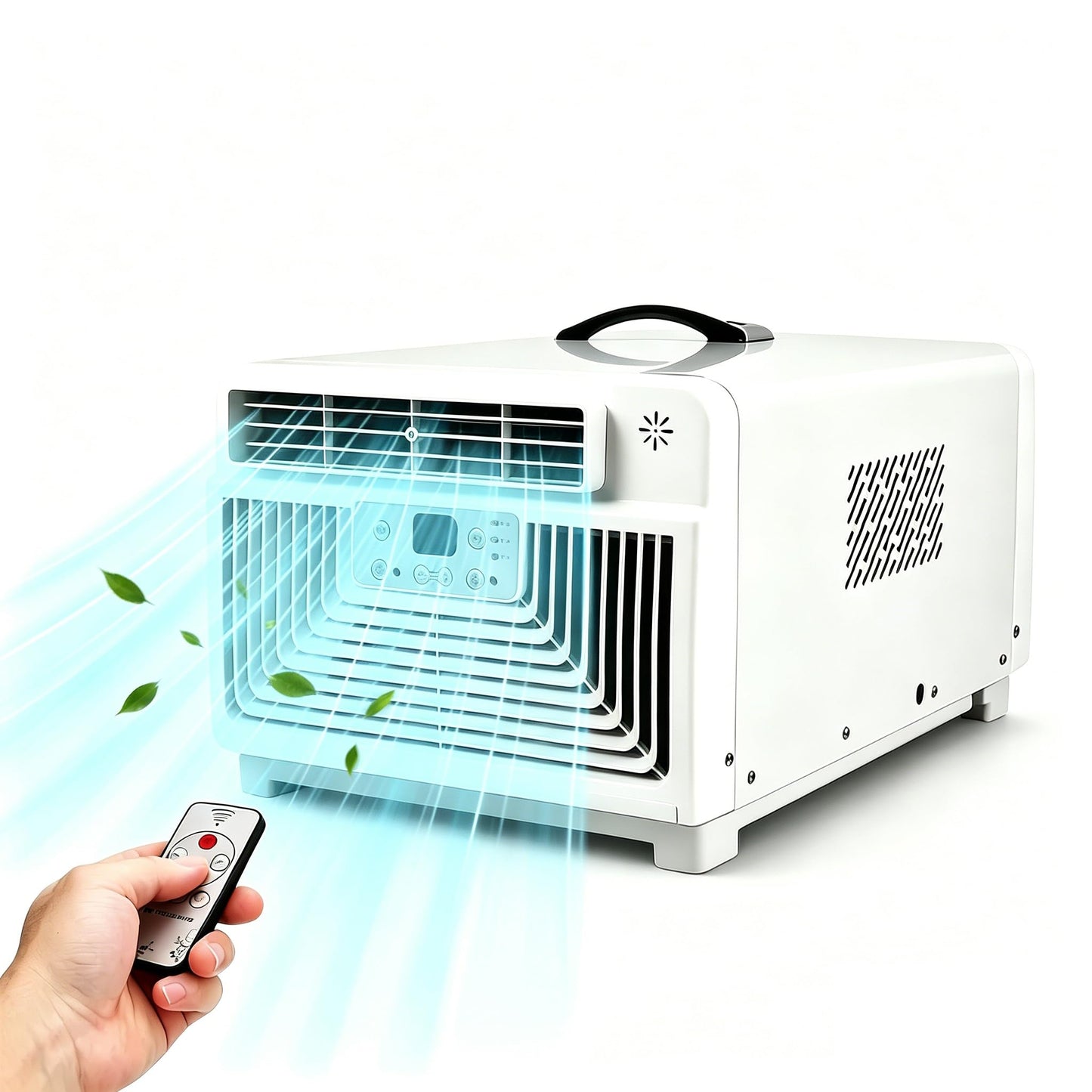 110 V Electric Portable Air Conditioner Mini Outdoor Camping Tent AC Kit for Camping Tent, RV, Car, Truck, Van Mixizap