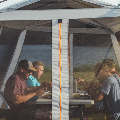 Bushnell Screenhouse with Instant Setup Technology | 14' x 10' Large Size with Extended Eaves Poles to Maximize Space For Camping & Hiking, For 8 Person
