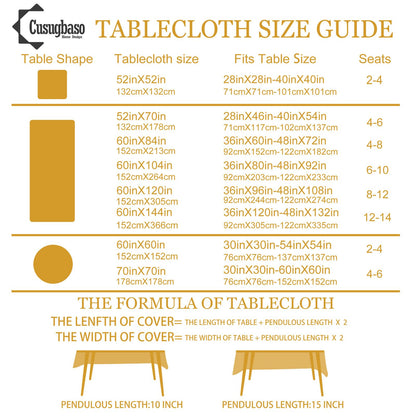 cusugbaso Sunflower Tablecloth 60x120 Inch Rectangle, Yellow Sunflower Decorations for Home, Spring and Summer Table Cloth Rectangle Water Resistant for Table, Party Decorations