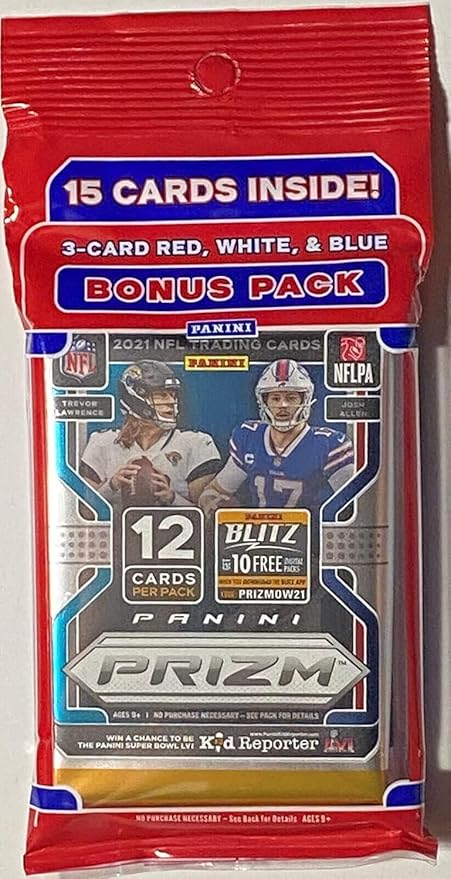 2021 Prizm Football Cello (12 Cards/Pack)