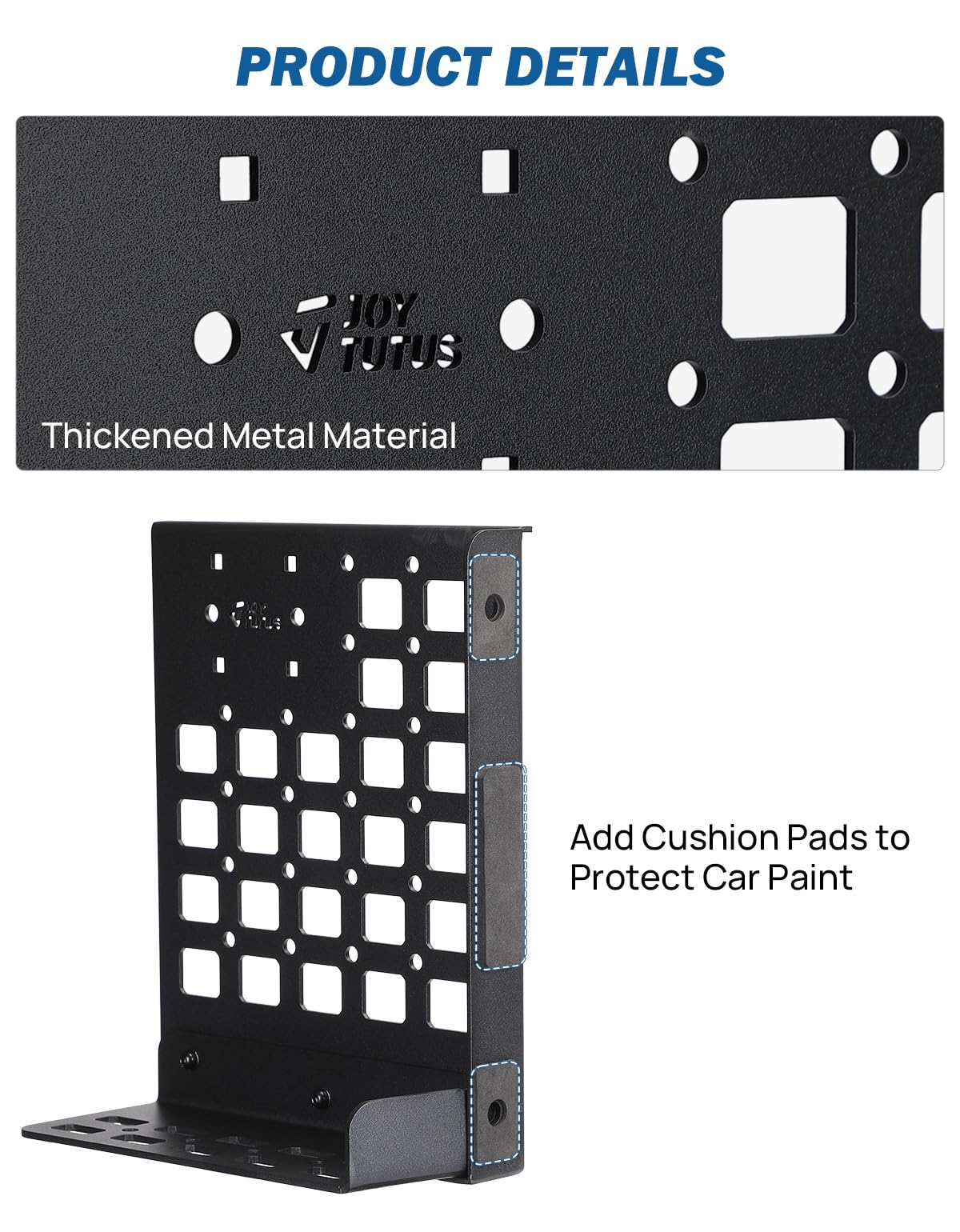 JL Gas Can Mount Bracket & Rear Window Storage Molle Panel Kit