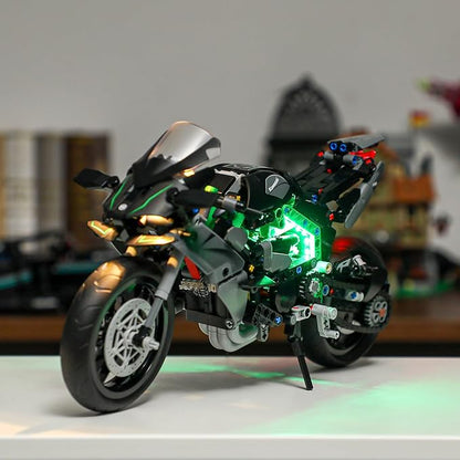 BRIKSMAX Led Lighting Kit for Lego-42170 Kawasaki Ninja H2R Motorcycle - Compatible with Lego Technic Building Set- Not Include Lego Set