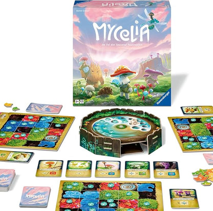 Ravensburger Mycelia Deck-Building Game - Enthralling Puzzle for Mind Teaser Enthusiasts - Ideal Gift for Kids Teens and Adults - MESH Accredited - Great for Solo and Group Play