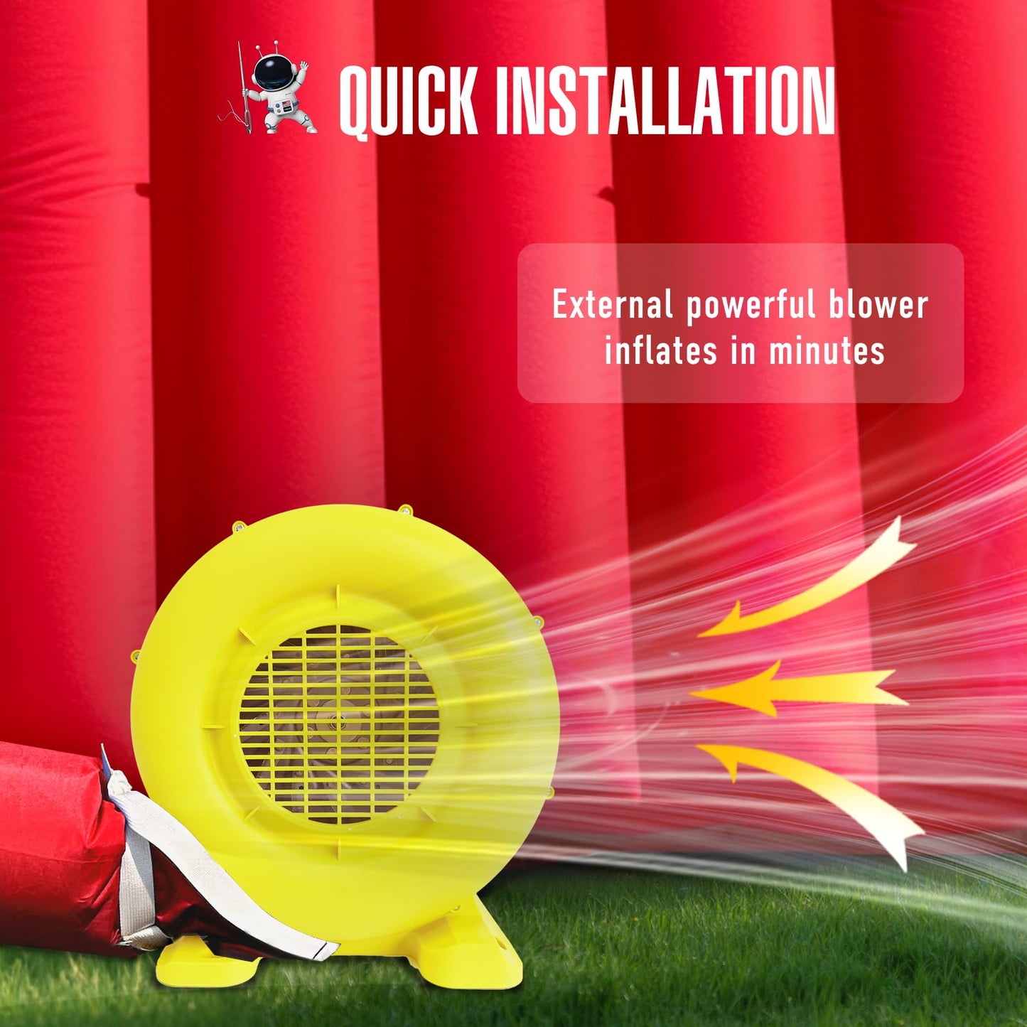 20X10x11Ft Inflatable Sports Tunnel Entrance with Blower Inflatable Tunnel Tent for Business Advertising Event Exhibition（Red）