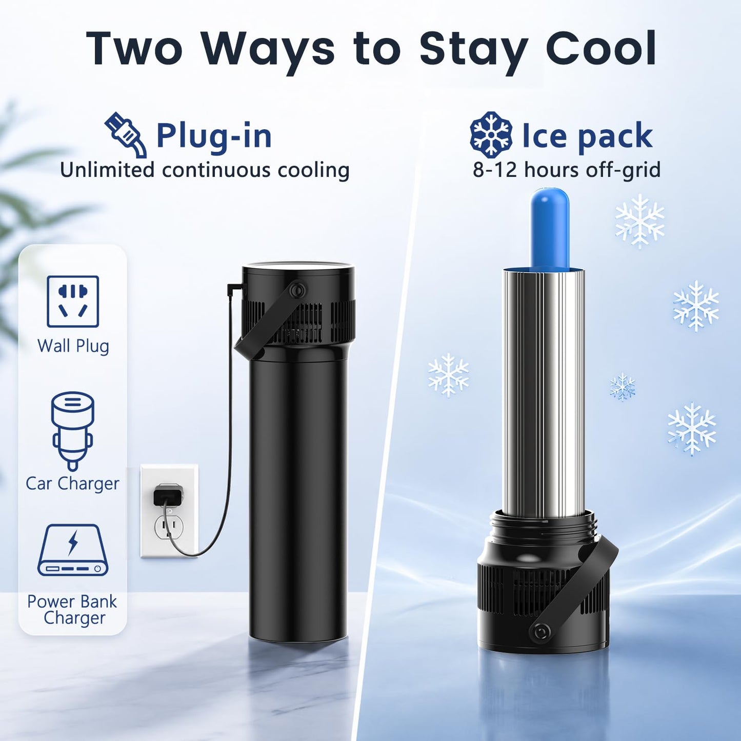 PURZOT Electric Insulin Cooler Travel Case with Backpack, TSA Approved Smart Medicine Cold Storage with Biogel Ice Pack for Travel, Portable Refrigerated Case for Diabetic Pens & Vials (Black)