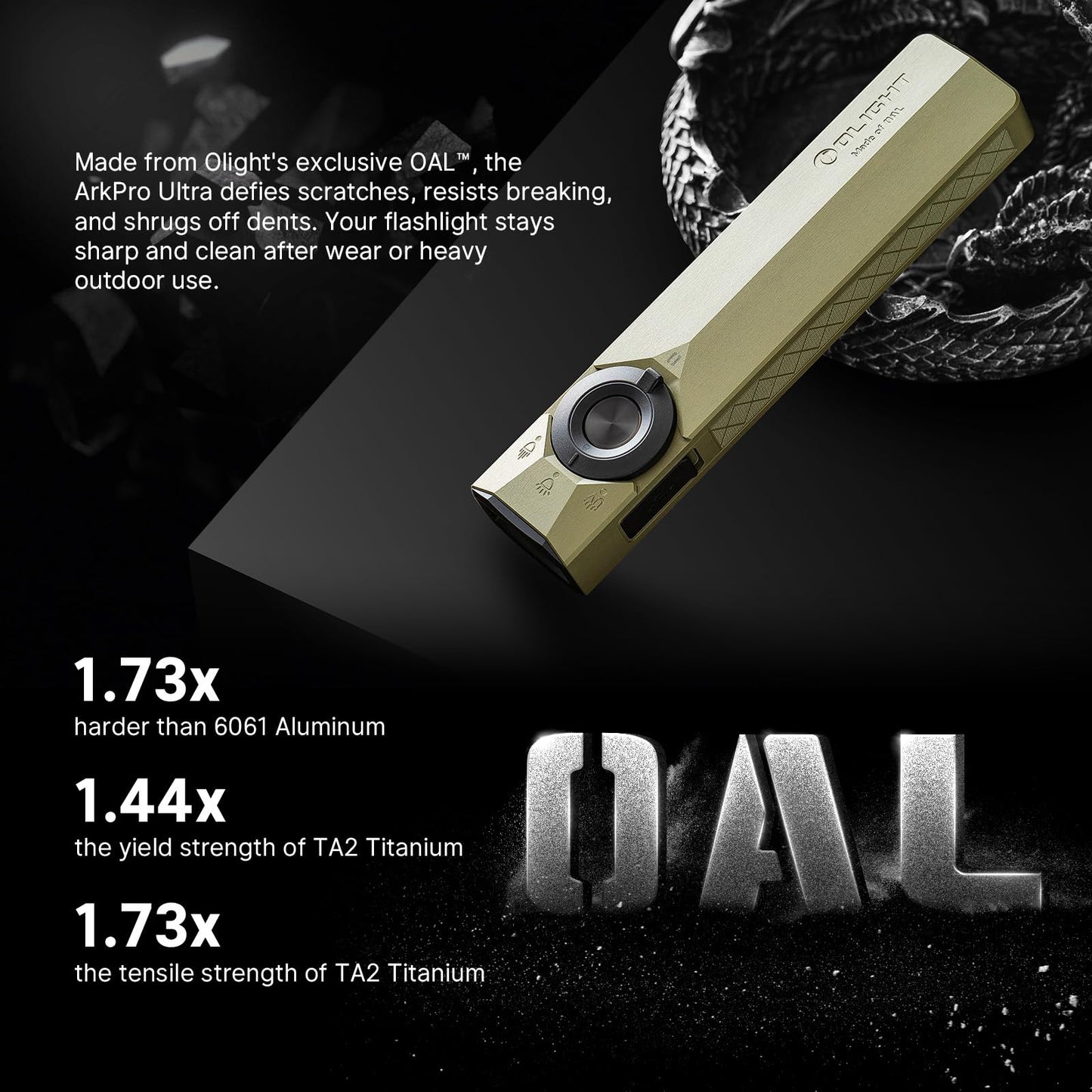 OLIGHT ArkPro Ultra EDC Flat Flashlight, Rechargeable Portable Flash Light, 1700 Lumens Bundle with I3T 2 EOS Pocket EDC Flashlight, 200 Lumens Compact Bright Handheld Flash Lights