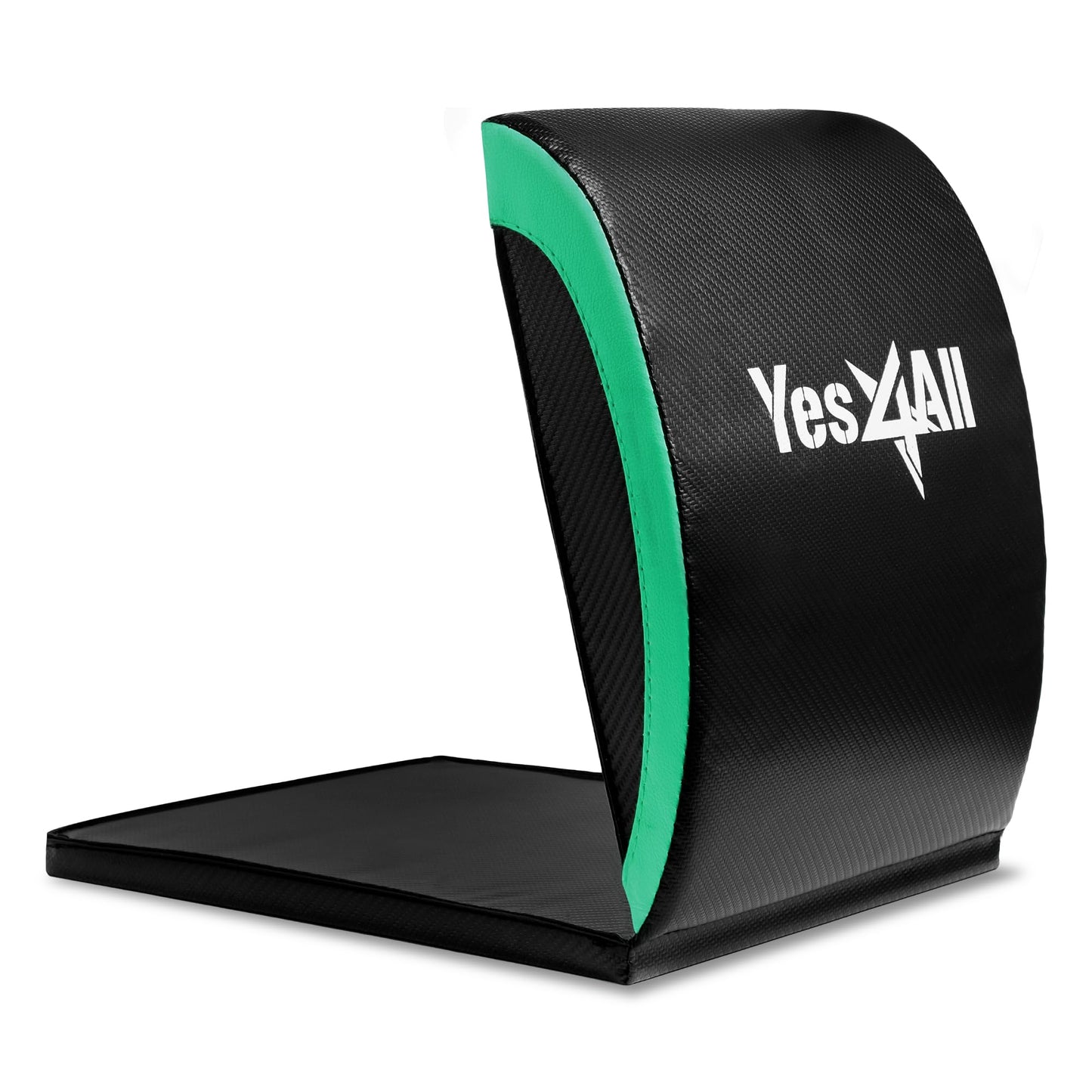 Yes4All Ab Exercise Mat Tailbone & No Tailbone, Foldable Abdominal Sit Up Support Pad, Abs Workout Equipment for Core Training and Lower Back