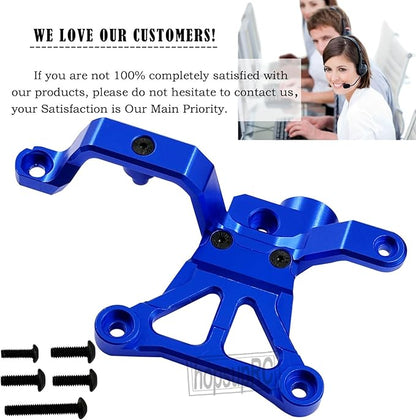 RC Steering Bellcrank Support Upgrades Part for 1/5 X-Maxx 6SX-Maxx 8SXRT 8S Monster TruckAluminum Steering Bellcrank Support Hops Up7746 Navy Blue