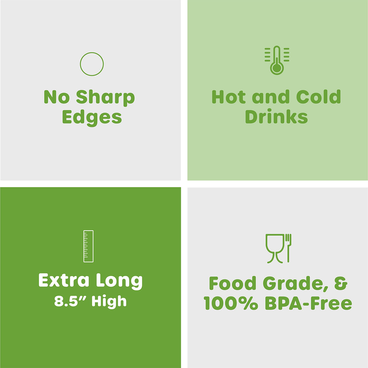 Comfy Package Jumbo Smoothie Boba Straws [200 Pack] Assorted Colors