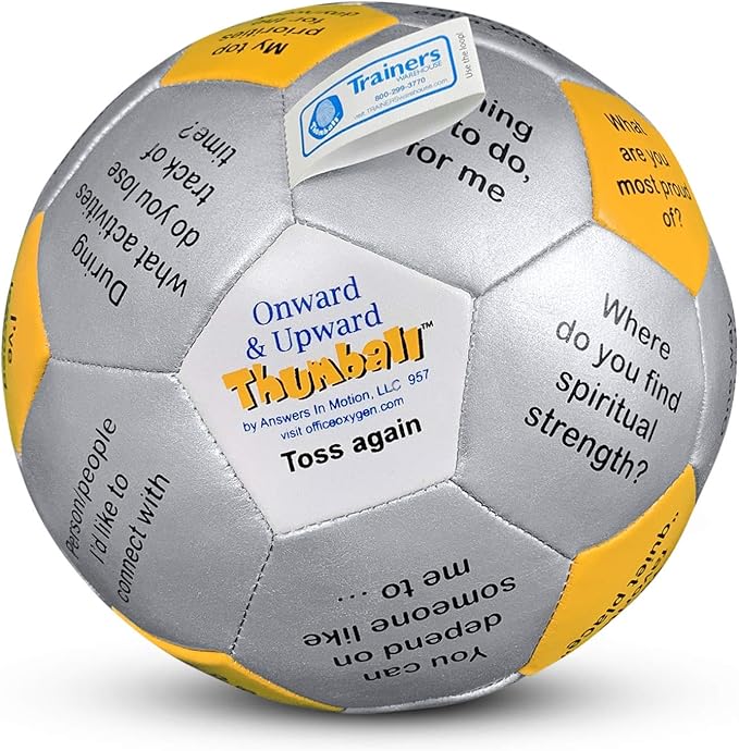 Trainers Warehouse 6 Thumball Collection 32 Prompts for Conversation Team Building Relationship and Training