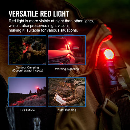 OLIGHT Perun 2 Mini Headlamp Bundle Oclip Rechargeable EDC Flashlight
