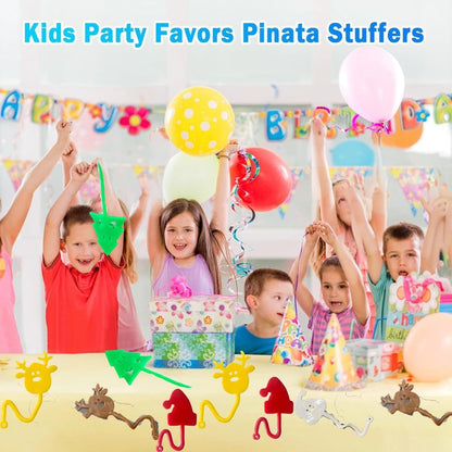 Easter Basket stuffer,Adhesive hand balls 60 pieces. Children's party prizes. Elastic sticky hand toys for children over 3 years old. Christmas goodies bag fillers. Toys for classroom rewards