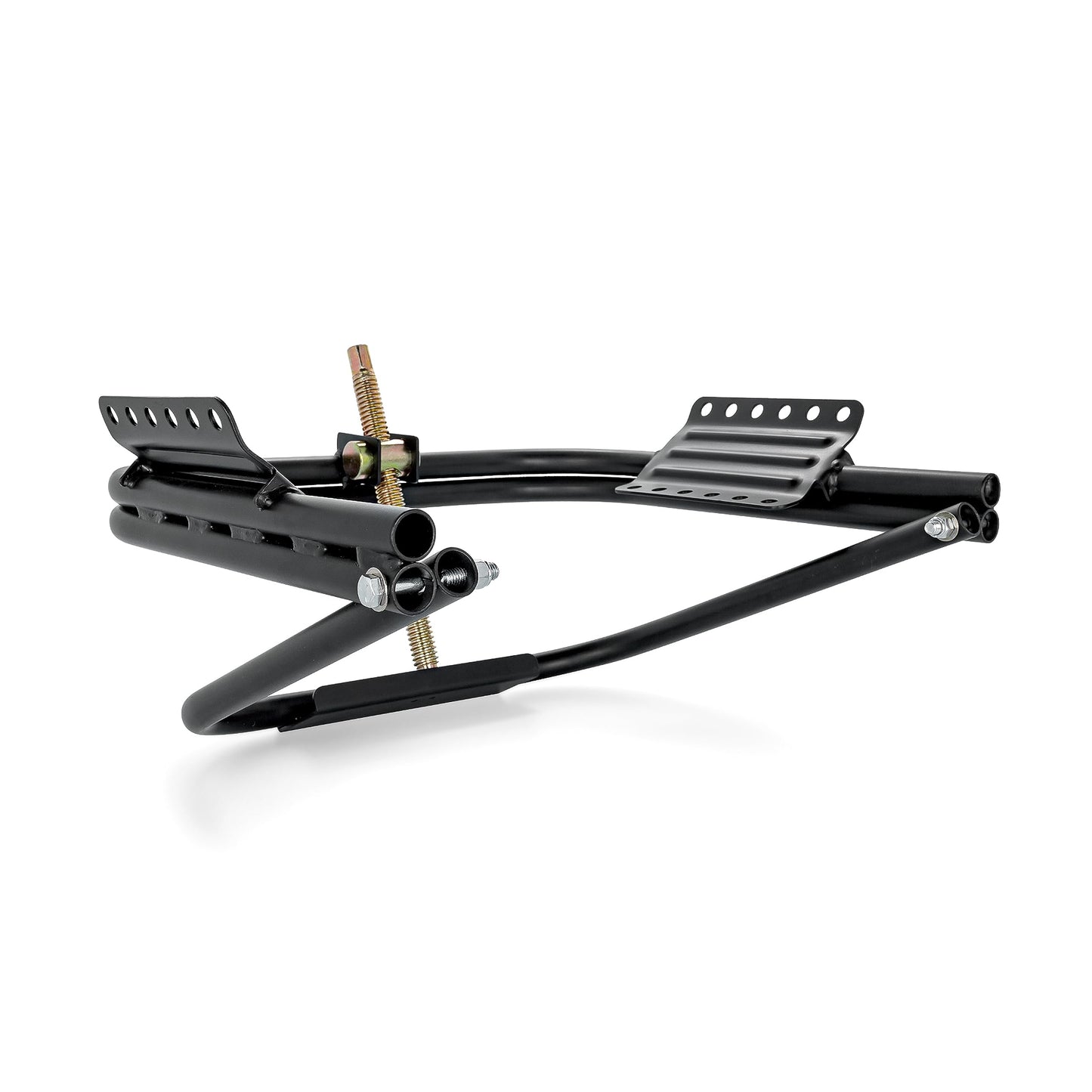 Camco Eaz-Lift Trailer Tire Leveler - for Light Single Axle Trailers & Load Rating of 2000lb - Features Heavy-Duty Powder-Coated Steel Design & Embossed Tire Pads for Added Traction (48845)