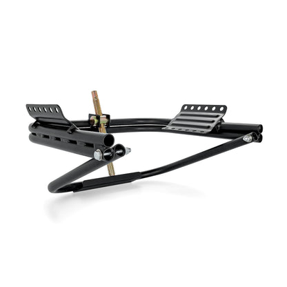 Camco Eaz-Lift Trailer Tire Leveler - for Light Single Axle Trailers & Load Rating of 2000lb - Features Heavy-Duty Powder-Coated Steel Design & Embossed Tire Pads for Added Traction (48845)