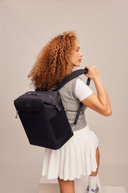 Stanley All Day Madeleine Midi Backpack Soft Cooler 14.8 Quarts | 20 Can Cooler with Handle and Shoulder Straps | Stays Cold for a Day | Insulated Travel Bag with Zipper | BPA-Free | Cream