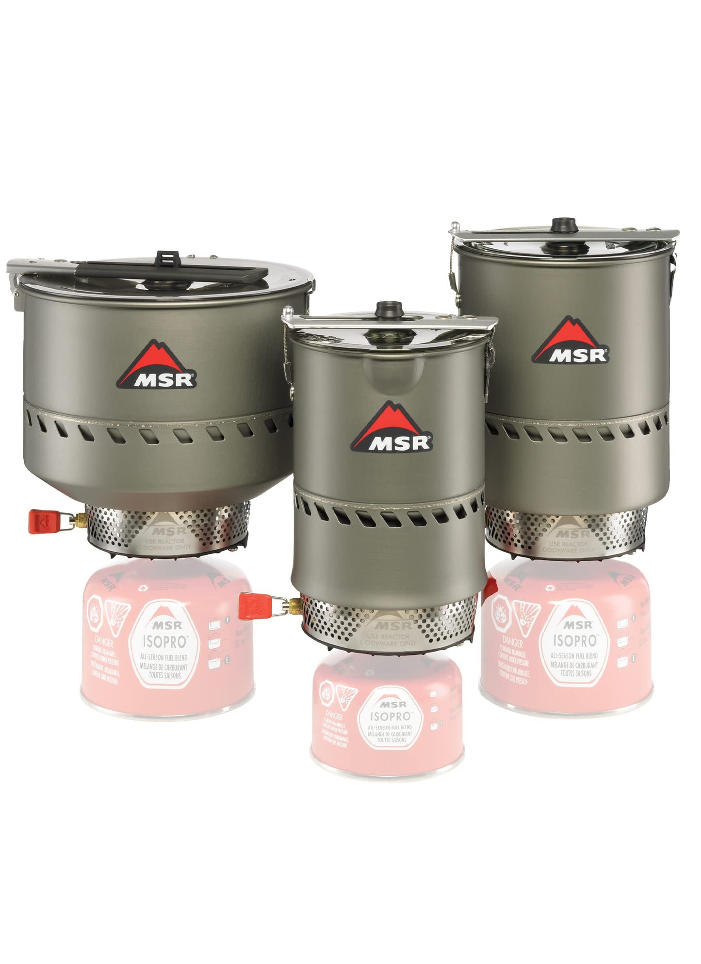 MSR Reactor Windproof Camping and Backpacking Stove System, 2.5L, 2024 Version