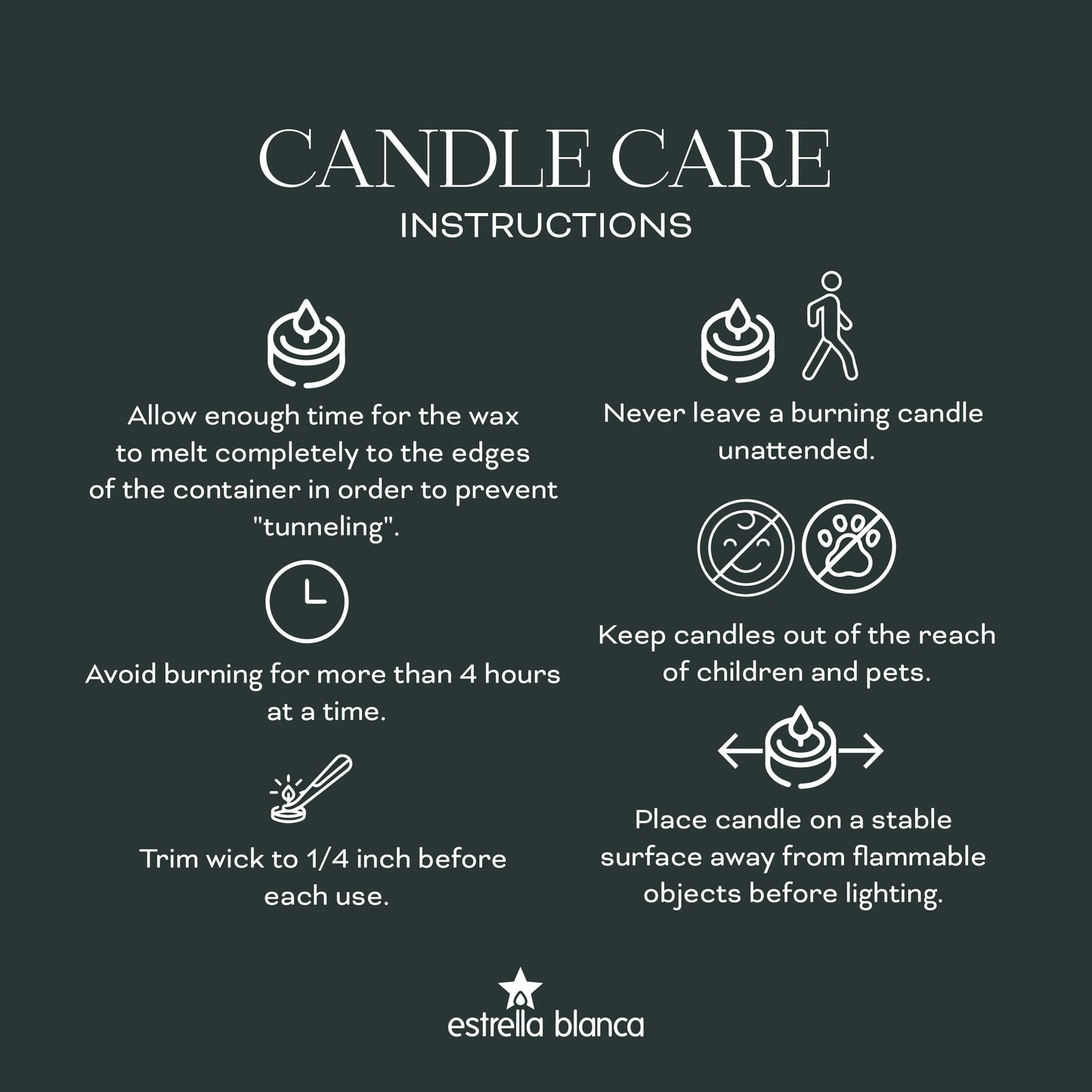 Estrella Blanca Ivory Dinner Candles – Elegant 10-Inch Taper Candles, Long-Lasting Unscented Wax, Dripless, Set of 8, Perfect for Dinner Parties, Events, and Home Décor