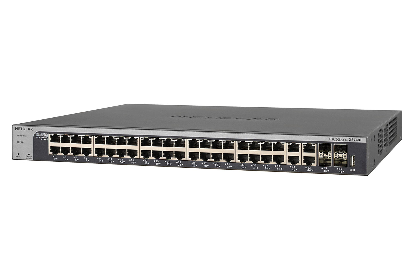 NETGEAR 8-Port Gigabit Ethernet Smart Switch (GS108T) - Managed, with 1 x PD Port, Optional Insight Cloud Management, Desktop or Wall Mount, Silent Operation, and Limited Lifetime Protection