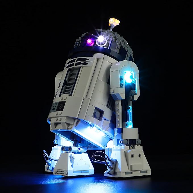 BRIKSMAX Light Kit for Lego-75379 R2-D2 - Compatible with Lego Star Wars Building Set- Not Include Lego Set