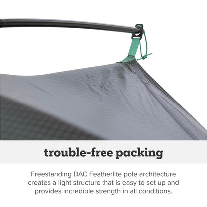 Big Agnes Sarvis VST - Backpacking Tent for Camping, 3 Season, Ultralight, 2 Person