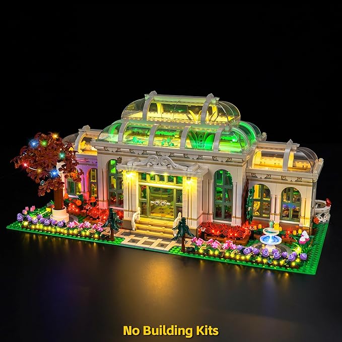 BrickBling LED Light Compatible with Lego The Botanical Garden Creative Lighting Kit Compatible with Lego 21353-No Bricks (Basic Version Light)