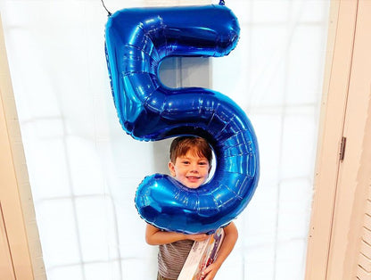 Navy Blue Number 29 Balloon 40 inch, 29 Number Balloons, 29th Navy Blue Birthday Decorations, 29 Year Old Women Men Blue Party Supplies