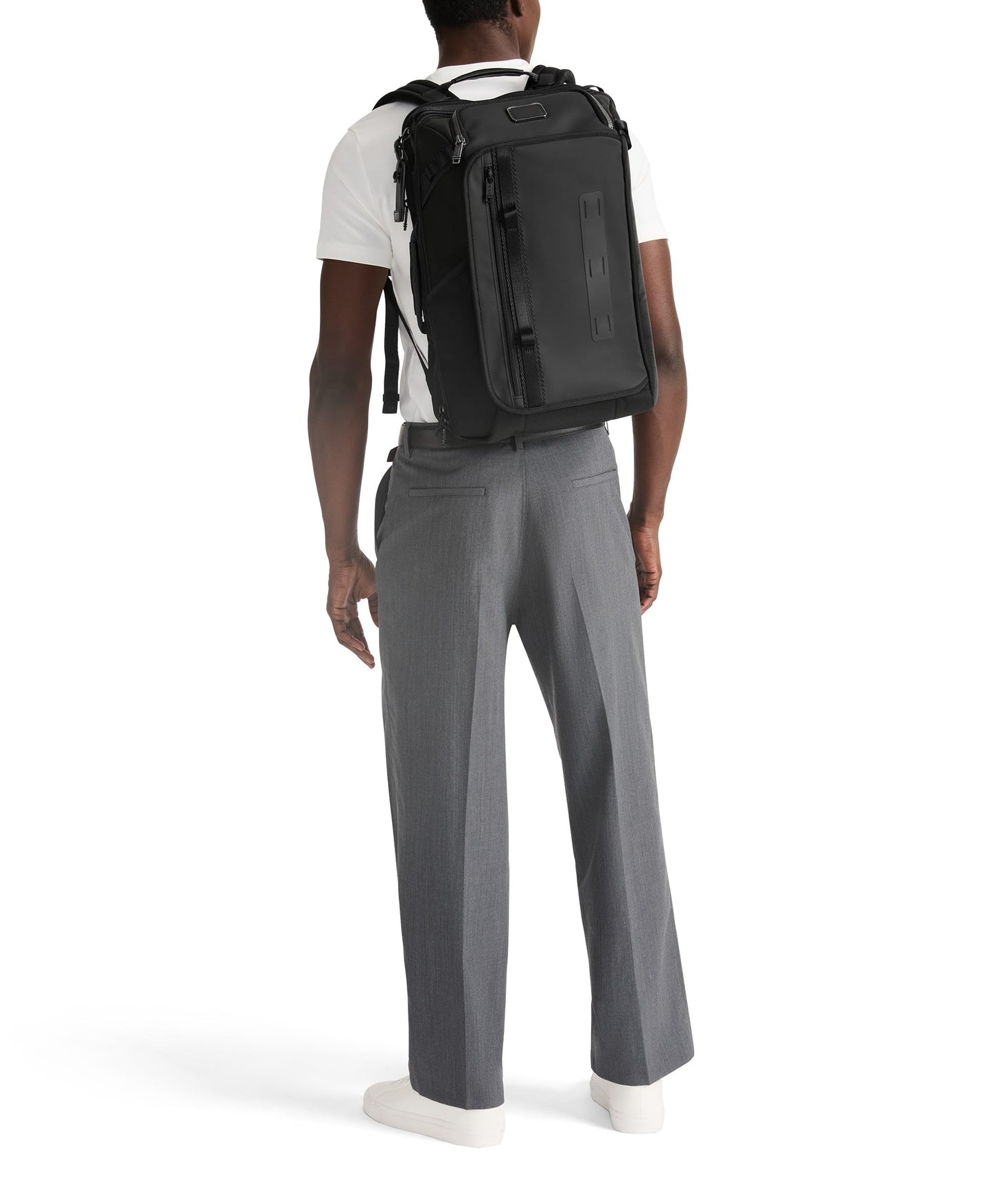 TUMI - Alpha Bravo Detrick Backpack - Multi-Compartment Travel Gear - Adjustable Straps & Easy to Carry - Black