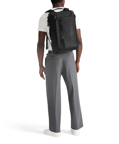 TUMI - Alpha Bravo Detrick Backpack - Multi-Compartment Travel Gear - Adjustable Straps & Easy to Carry - Black