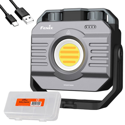 Fenix CL28R 2000 Lumen 2-in-1 Camping Lantern and Portable Work Light, USB-C Rechargeable, Continuous Brightness and Color Temperature Adjustment