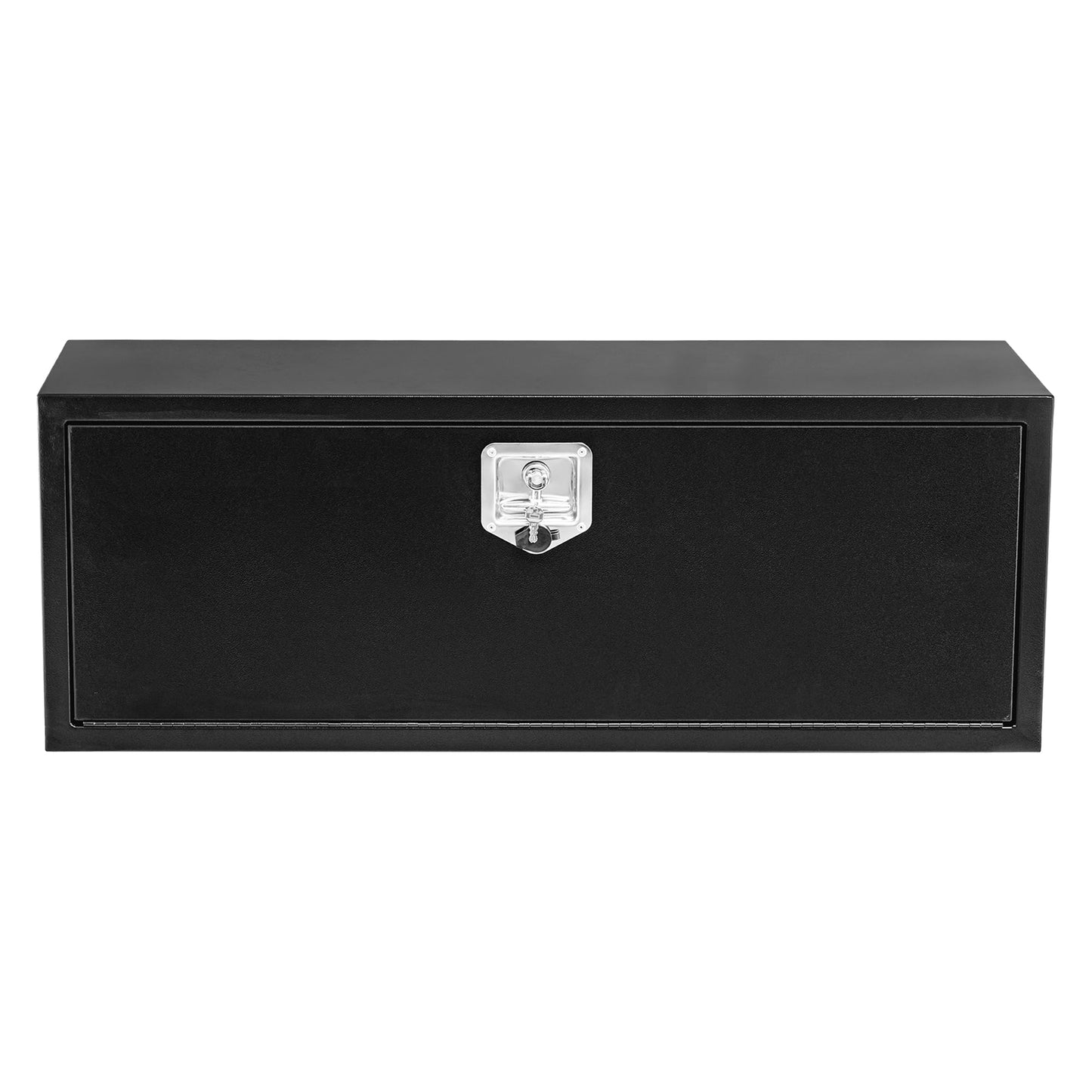 Garvee Black Steel Truck Bed Tool Box, Trailer Tongue Box, Truck Storage Organizer Tool Chest For Truck Bed, RV, Trailer (36 in x 18 in x 18 in-NEW)
