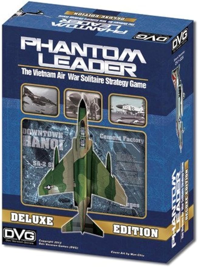 DVG: Phantom Leader Deluxe [2nd Edition] the Vietnam Air War Strategy Game