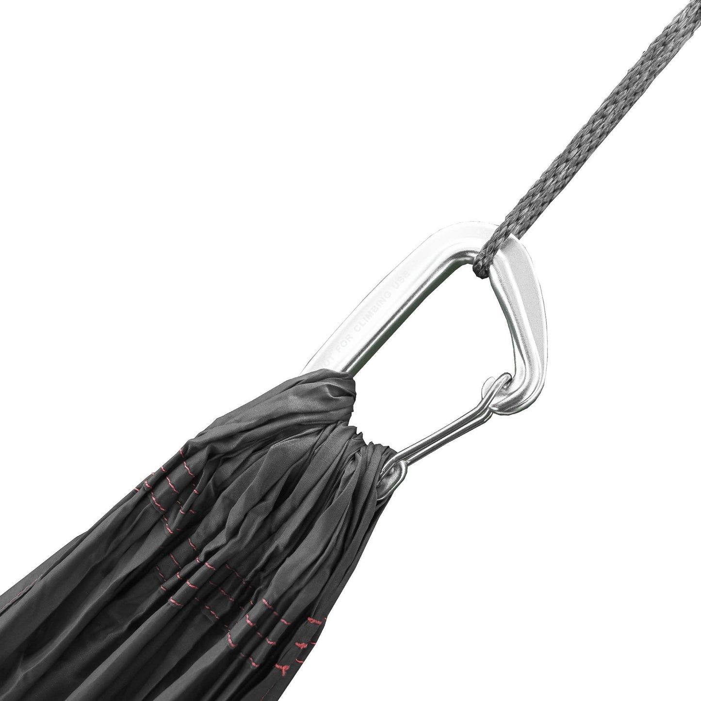 Outdoor Vitals Ultralight Hammock Under 1 lb with Suspension Included, Whoopie Sling Suspension, Tree Straps and Carry Bag (Charcoal, Double)