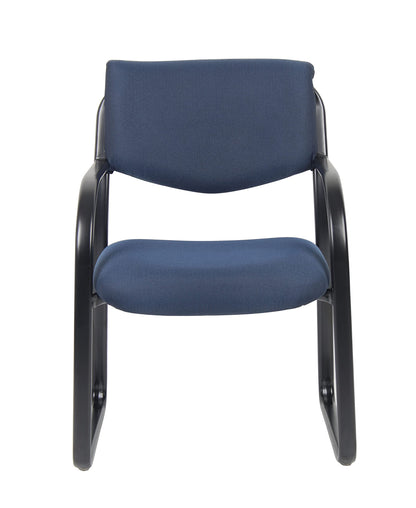 BOSS Office Products Fabric Guest Chair in Blue
