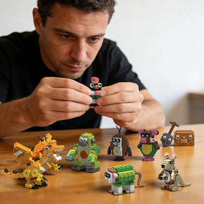Italian Brain Rot Unique Cartoon Characters Building Blocks 9 in 1 Educational &amp Entertaining Gift Idea for Kids Teens &amp Adults