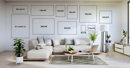 Kate and Laurel Sylvie Blank Framed Canvas Wall Art, 18x24 Black Beaded, Vintage Modern Empty Canvas for Paint-Your-Own Art, Ready to Paint Premium Canvas Already Framed