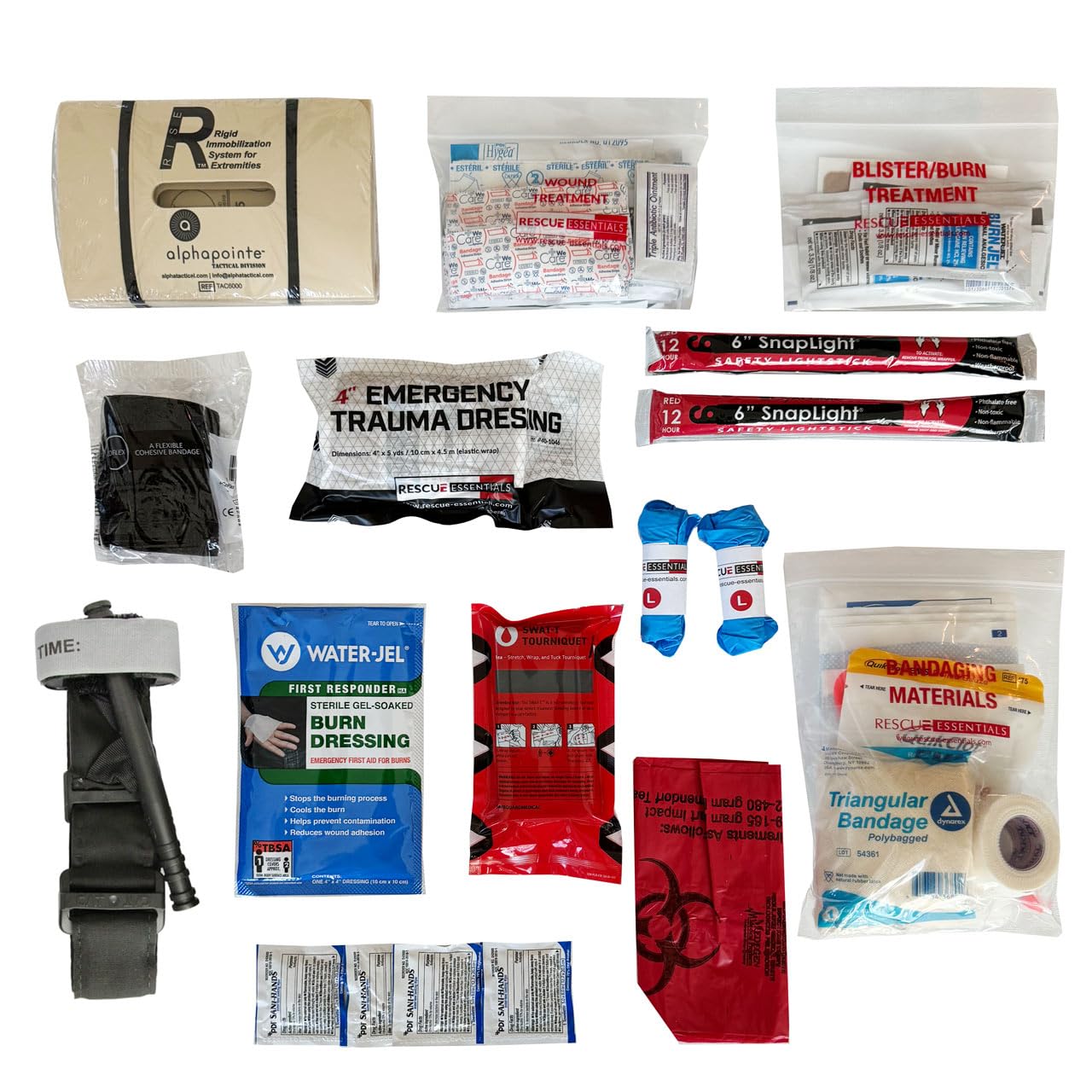 Rescue Essentials Motorcycle Operator IFAK - First Aid Kit