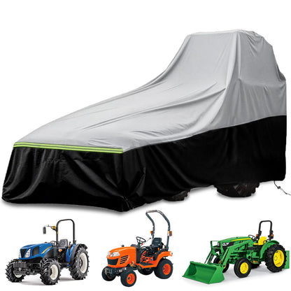 Tractor cover, Tractor covers waterproof heavy duty, New upgraded version, (189 L x 76 W x 86 H in), 600D Oxford cloth Waterproof, UV protection, Dustproof, Universal tractor cover