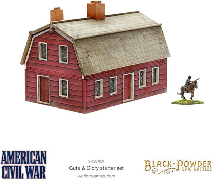 Warlord Games Black Powder Epic Battles: American Civil War Guts &amp Glory Starter Set Military Table Top Wargaming Plastic Model Kit 312004004