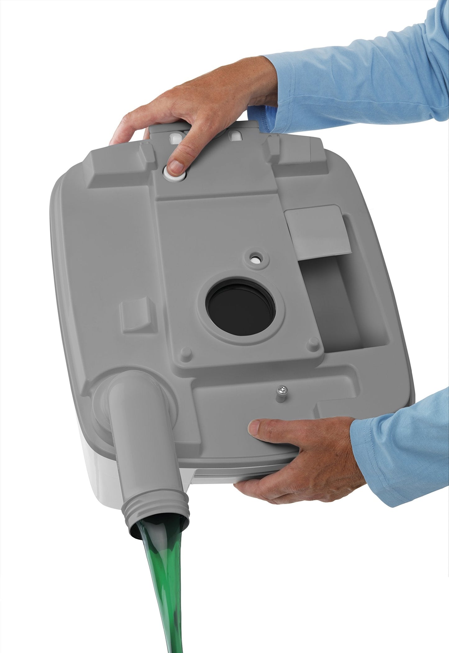 Thetford 92814 Porta Potti 345 Portable Toilet, White-Grey 330 x 383 x 427 mm