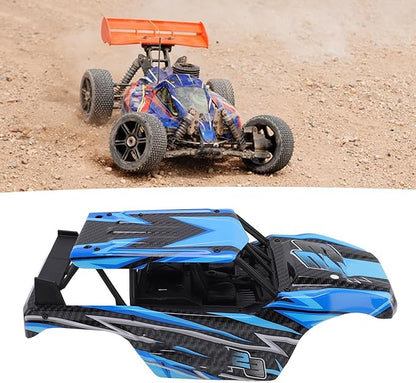Alomejor 1/18 RC Car Body PVC Material Blue for Haiboxing 18859 18858 Stylish &amp Cool Design Easy Installation