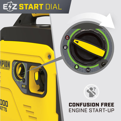 Champion Power Equipment 4000-Watt RV Ready Portable Inverter Generator with Quiet Technology and Free 3-Year Warranty