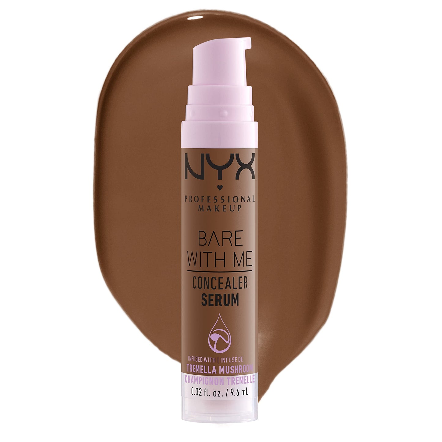 NYX PROFESSIONAL MAKEUP Bare With Me Concealer Serum, Concealer Makeup For Up To 24Hr Hydration - Beige