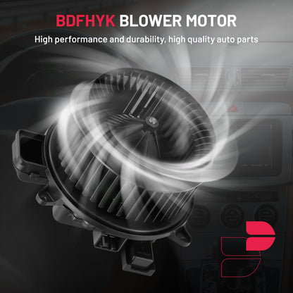 BDFHYK AC Heater Blower Motor Fan 700329 Compatible with Ford Expedition F-150 F-250 F-350 F-450 F-550 F-600 Super Duty, Compatible with Lincoln Navigator,HVAC Blower Motor Assembly PM4102 FL3Z19805A