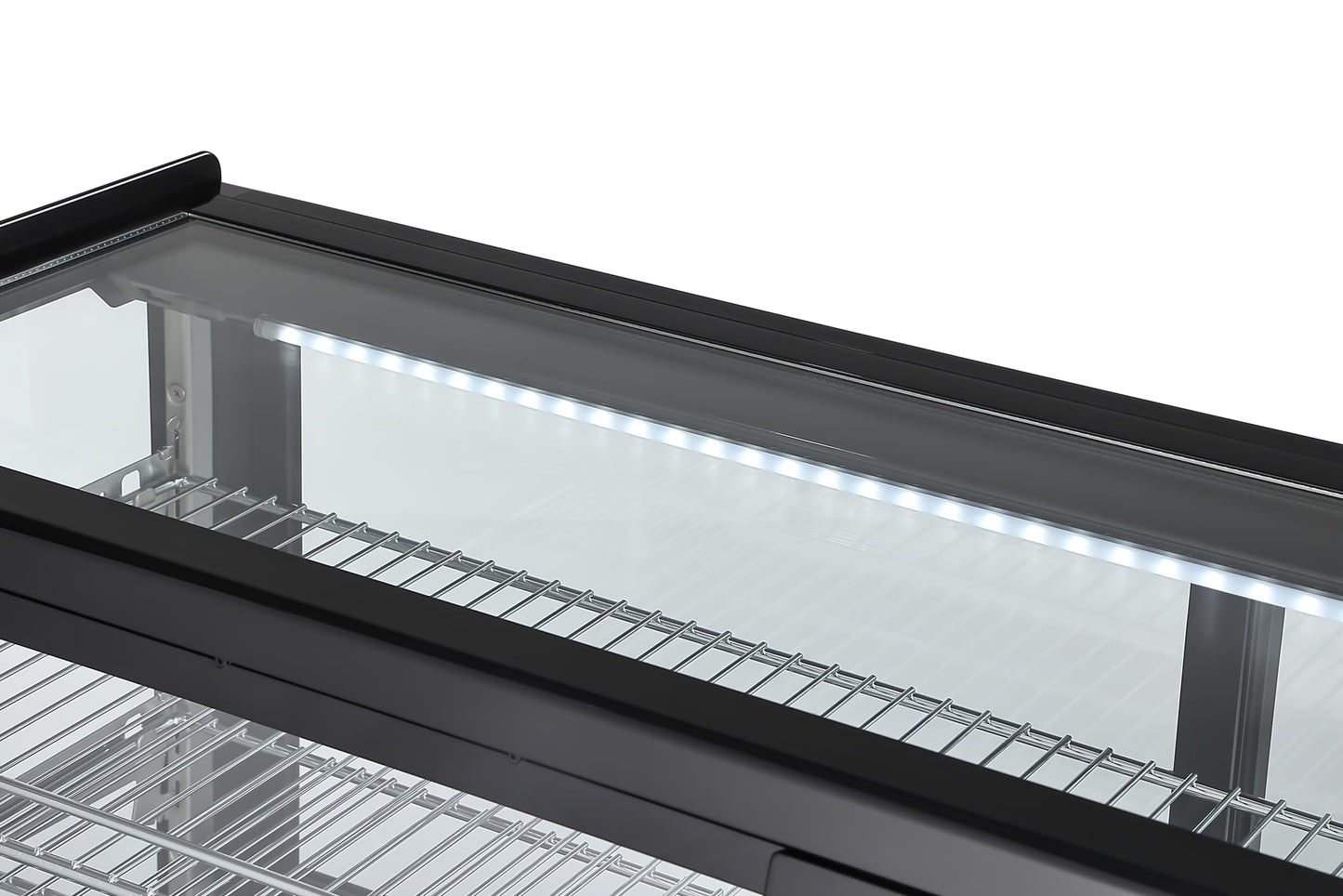48 in. Self-Service Countertop Bakery Display Refrigerator in Black (CDC-250-BK)