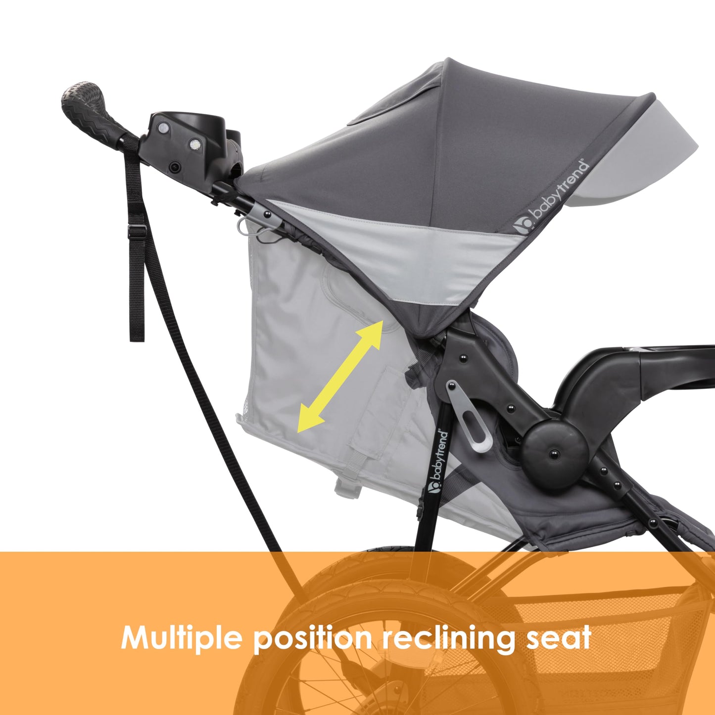 Baby Trend Expedition® Zero Flat Jogger Travel System with LED Lights, Dash Blue