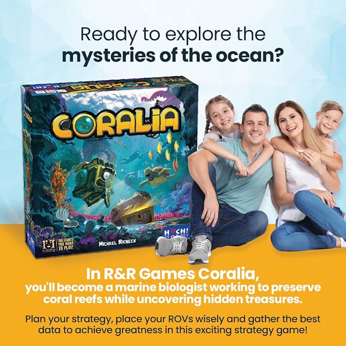 R&ampR Games Coralia Strategy Game